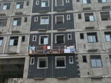 快來看呀！這整整齊齊的板材是什么？河南朝欽節(jié)能廠家生產A級防火保溫材料石墨改性水泥基保溫板